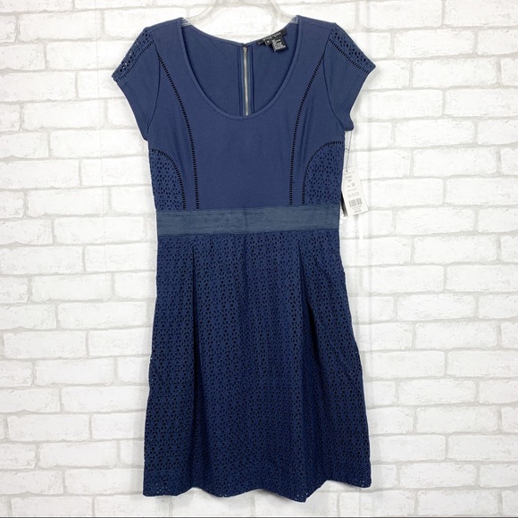 Etcetera Dresses & Skirts - Etcetera | Petal Eyelet A-Line Dress